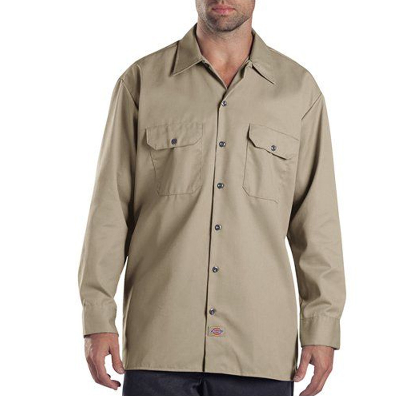Dickies Industrial Men's Long Sleeve Work Shirt [FC-029311229337] - CTD ...
