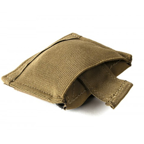 Blue Force Gear Belt Mounted Dump Pouch 70D Ripstop Nylon/ULTRAcomp High Performance Laminate/Ten Speed Mil-Grade Elastic Coyote Brown [FC-812114021921]
