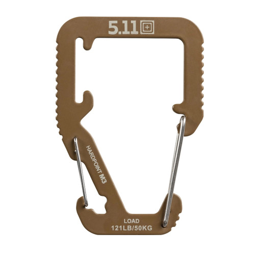 5.11 Tactical Hardpoint M3 Carabiner Stainless Steel Kangaroo [FC-888579321562]