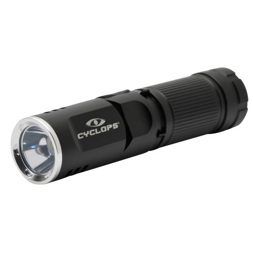 Cyclops Solutions FLX400 LED Flashlight 400 Lumens Rechargeable Aluminum Black [FC-888151022771]