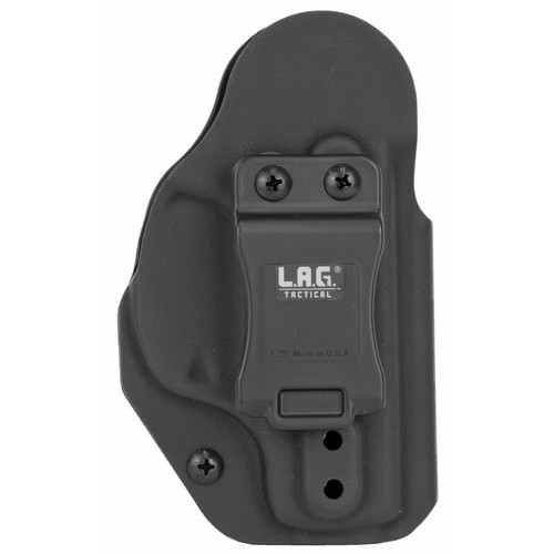 LAG Tactical Liberator MK II Series OWB/IWB Holster for IWI Masada Models Ambidextrous Draw Kydex Construction Matte Black Finish [FC-811256020168]