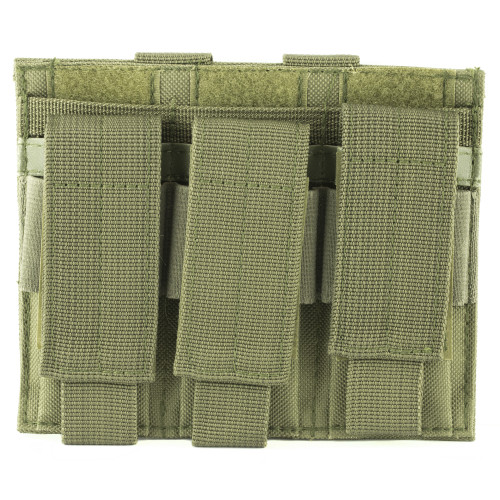 NcSTAR Triple Pistol Magazine Pouch Double Stack Magazines Green [FC-814108017224]