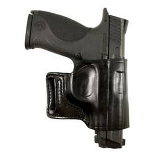 DeSantis Gunhide E-GAT Belt Slide Holster S&W M&P Shield 9/40 Right Hand Leather Black 115BAX7Z0 [FC-792695320135]