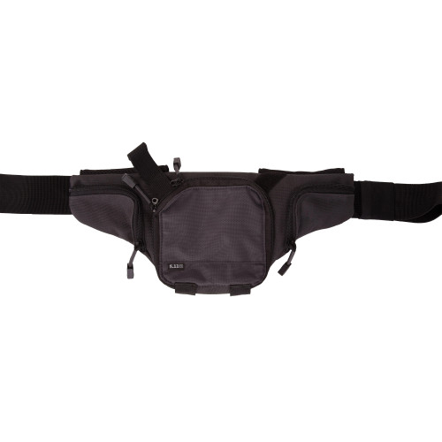 5.11 Tactical Pistol Pouch Select Carry Fanny Pack Black/Charcoal Small Covert Carry Pistol Pouch [FC-844802006002]