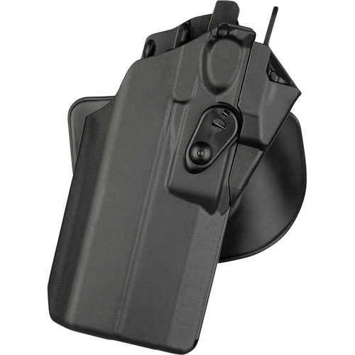 Safariland 7378RDS 7TS ALS Concealment Paddle/Belt Holster Fits Glock 19MOS with SureFire XC-1 or Similar Lights and Trijicon RMR or Similar Red Dots Right Hand SafariSeven Plain Black [FC-781602170352]