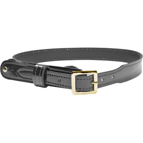 Gould and Goodrich H99 Shoulder Strap Size 44 Brass Buckle Leather Hi-Gloss Black H99-44CLBR [FC-20-GG-H99-44CLBR]