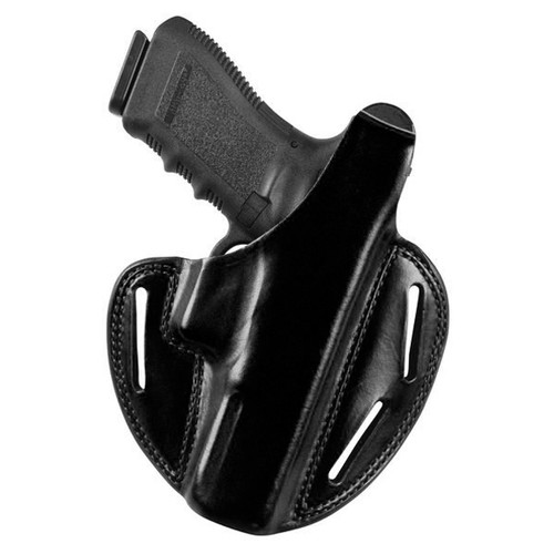 Bianchi 7 Shadow II Pancake-Style Belt Holster Right Hand Fits S&W 411/909 Leather Black [FC-013527186607]