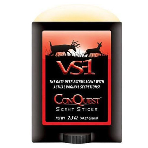 ConQuest VS-1 Estrus Whitetail Stick 2.5 oz Roll On Stick 1202 [FC-094922543103]