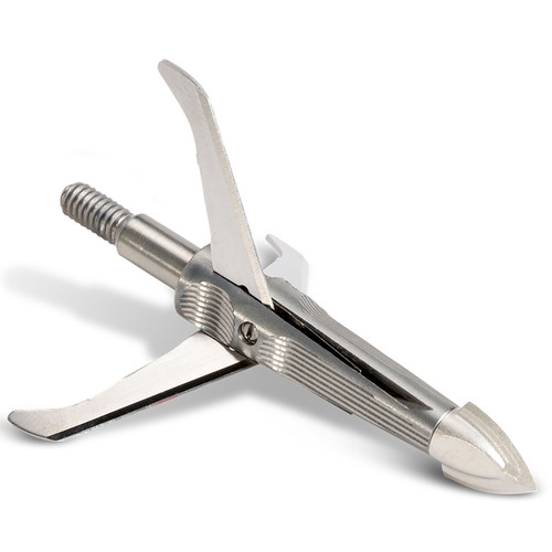 New Archery Products Spitfire Maxx 3 Blade Broadhead 100 Grain 1.75" Cutting Diameter 3 Pack 60-665 [FC-033576606659]