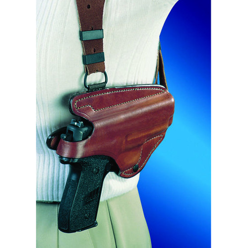 Bianchi X16 Agent Shoulder Holster Right Hand Fits SIG P220/P226 Leather Tan [FC-013527172464]
