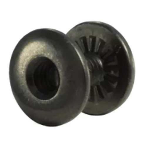 The Outdoor Connection BO2 Chicago Screw Set Made from Solid Steel Matte Black 25 Pack [FC-051057603034]