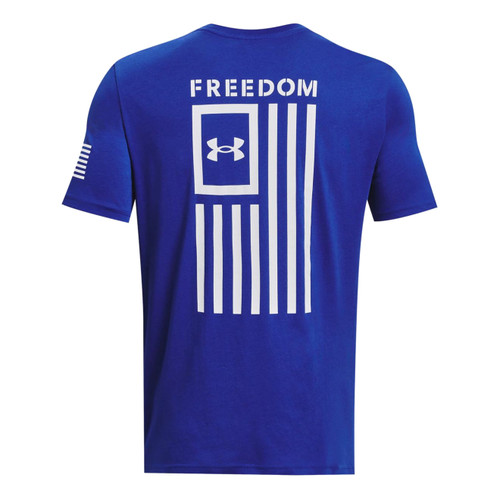Under Armour Men's UA Freedom Flag T-Shirt 2XL Royal Blue / White [FC-20-1370810499XL]