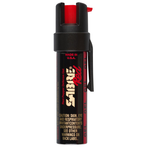 SABRE Red Pepper Defense Gel with Clip and Twist Lock Safety [FC-023063100333]