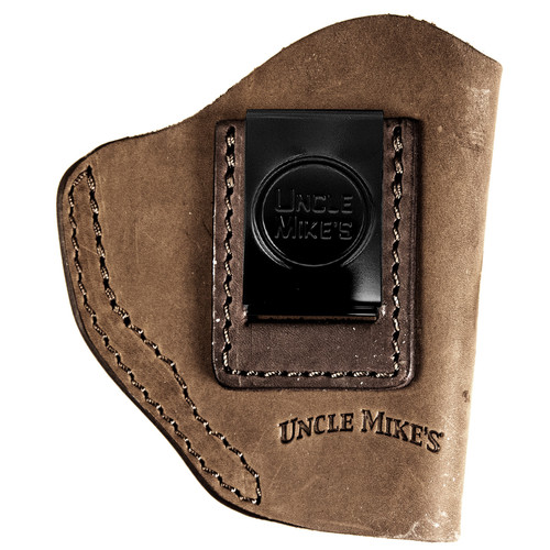 Uncle Mike's IWB Holster Fits Most Small Frame Revolvers Ambi Brown [FC-810102212306]