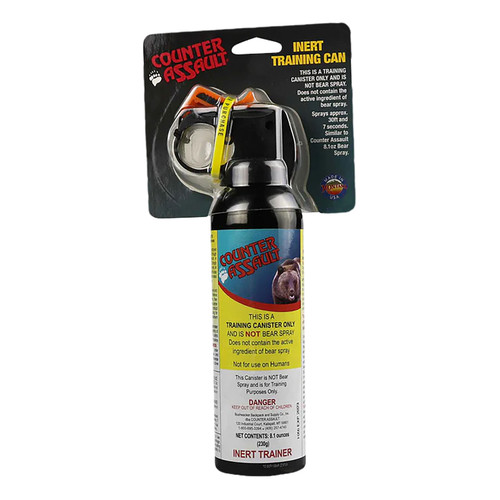 Counter Assault Inert Bear Spray Training Canister (8.1 oz) [FC-722031414501]