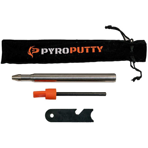 Pyro Putty Telescoping Pocket Fire Bellow Ferro Rod [FC-850023170187]