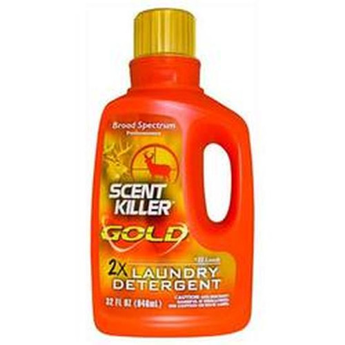 Wildlife Research Scent Killer Gold 2X Laundry Detergent 32 oz 1249 [FC-024641012499]