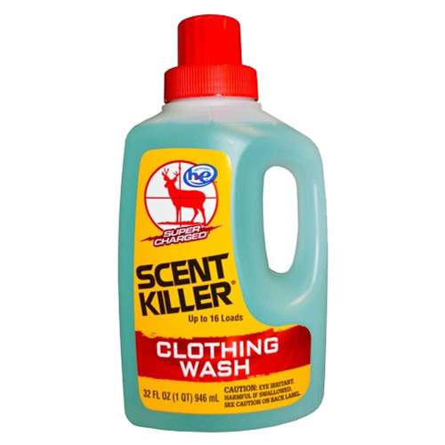 Wildlife Research Center Super Charged Scent Killer Liquid Clothing Wash 32 Ounce 546-33 [FC-024641546338]