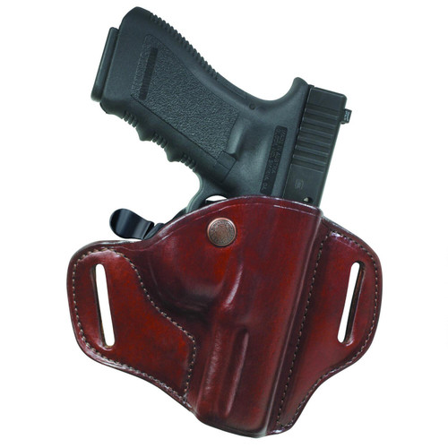 Bianchi Model 82 CarryLok for Glock 17/22 Auto Retention Belt Slide Holster Right Hand Leather Tan [FC-013527221469]