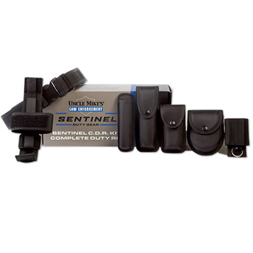 Uncle Mike's Sentinel 9 Piece Duty Rig Kit Large, Black [FC-043699890880]
