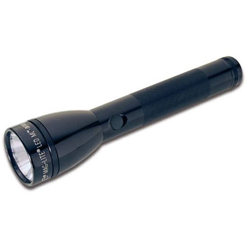 Maglite ML 100 LED Flashlight 119 Lumens 2 C Batteries Aluminum Black [FC-038739800233]