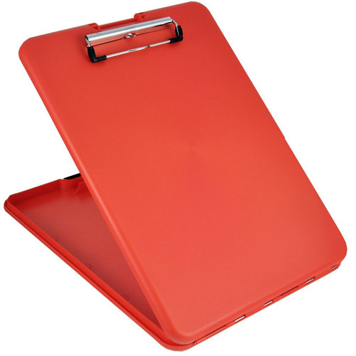 Saunders SlimMate Storage Clipboard Letter/A4 Size, Red [FC-044357005608]