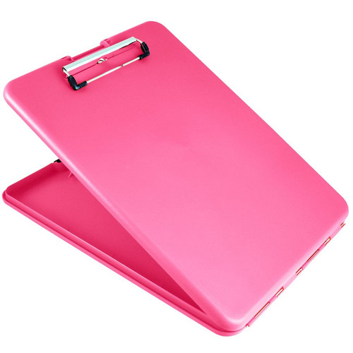 US-Works SlimMate Storage Clipboard Letter/A4 Size, Pink [FC-044357008357]