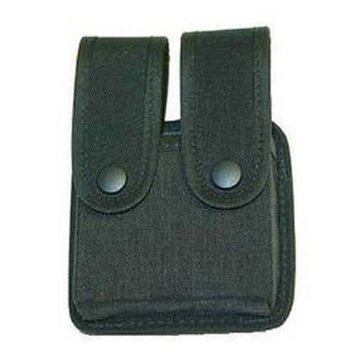 Uncle Mike's Fitted Double Magazine Pouch Double Stack Cordura Black 88361 [FC-043699883615]