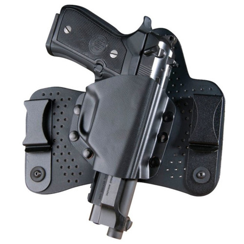 Beretta Hybrid for 92/96 Series IWB Holster Tuckable Right Hand Kydex/Leather Black [FC-082442839028]