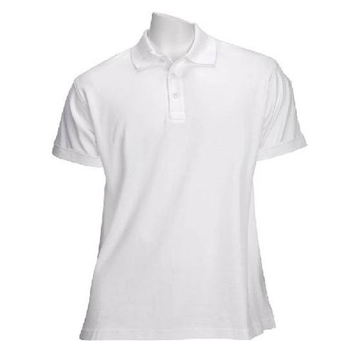 5.11 Tactical Women's Short Sleeve Tactical Polo Cotton Medium White 61164 [FC-20-5-61164]