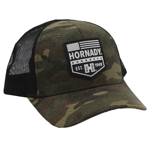 Hornady Logo Snapback Mesh Cap OSFM Camo [FC-090255992137]