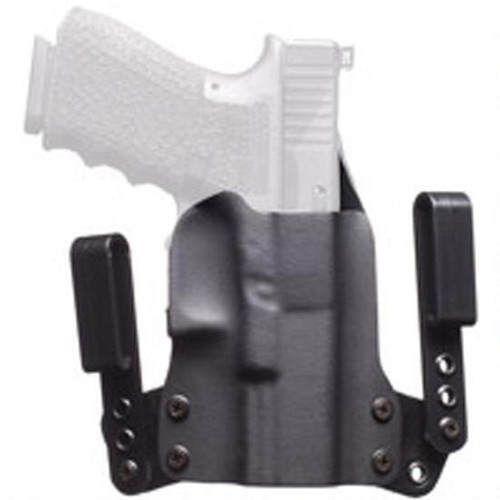 BlackPoint Mini WING IWB Holster for Glock 43 Right Hand Leather/Kydex Hybrid Black [FC-191107032831]