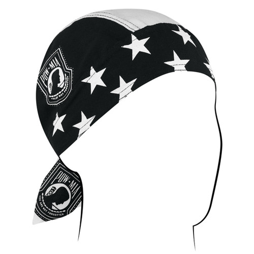 ZANheadgear Road Hog Flydanna Cotton Twill League Of POW*MIA [FC-642608046471]