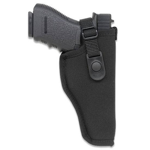 Gunmate Hip Holster Size 12 Right Hand Fits Large Frame Pistols 4" to 5" Barrels Synthetic Black [FC-638003210128]