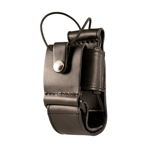 Boston Leather 5610 Multi-Adjustable Radio Holder Leather Plain Black 5610-1 [FC-192375127298]