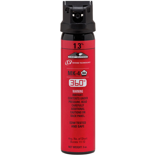 Defense Technology 1.3% MK-4 360 Stream OC Aerosol 3 oz [FC-734955568437]