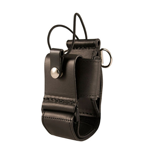 Boston Leather 5610 Multi-Adjustable Radio Holder D-Ring Leather Plain Black 5610RC-3 [FC-192375127366]