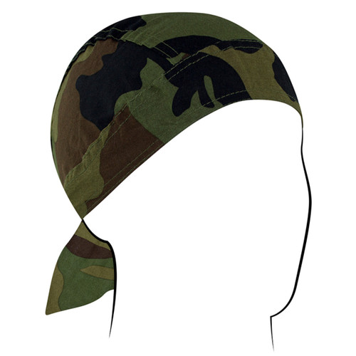 ZANheadgear Flydanna Cotton Woodland Camo [FC-642608367484]