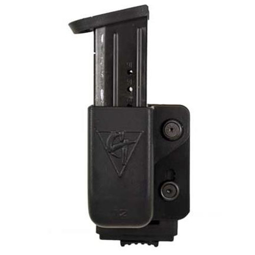 Comp-Tac Single Magazine Pouch PLM Left Side Carry Fits SIG P320 Kydex Black [FC-739189120468]