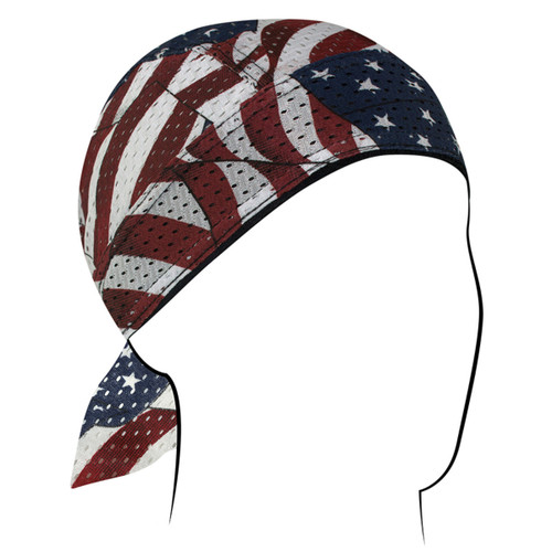 ZANheadgear Vented Flydanna Wavy American Flag [FC-642608875774]