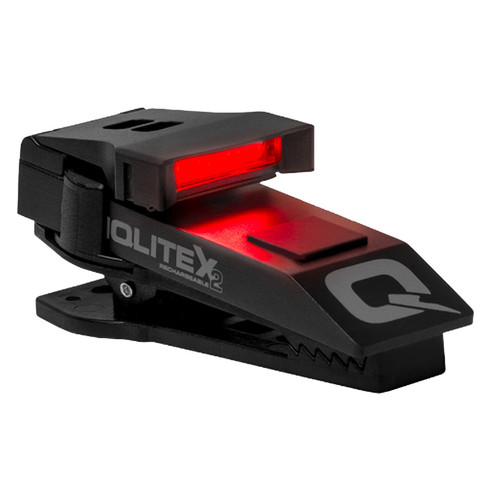 QuiqliteX USB Rechargeable 20-200 Lumen Red/White LED Light [FC-713289356125]