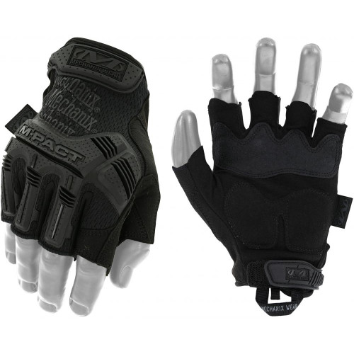 Mechanix Wear M-Pact Fingerless Glove Large Black [FC-20-MX-MFL-05-500]