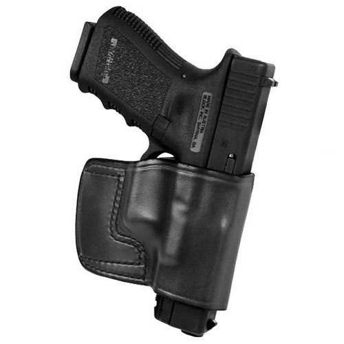 Don Hume J.I.T. for Glock 17, 19, 22, 23, 26, 27, 31, 32, 33 and 36 Slide Holster Right Hand Leather Black [FC-2-DHJ952000R]