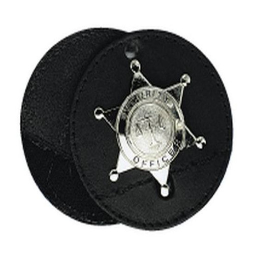 3 1/2" ROUND BADGE HOLDER, SWI [FC-192375129490]