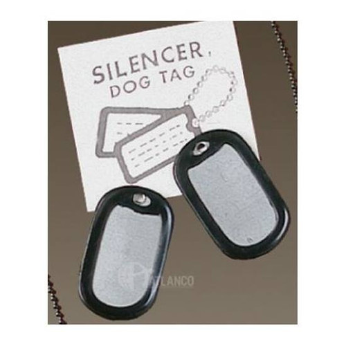 Tru-Spec Military Dog Tag Silencer Rubber Black 2 Pack [FC-690104086385]