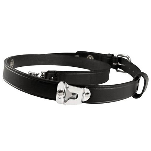 Boston Leather Firefighter Turnout Radio Strap Standard Black [FC-192375088209]