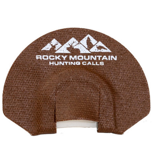 Rocky Mountain Hunting Calls The Raging Bull Palate Plate Diaphragm Call Latex Brown [FC-181018000012]