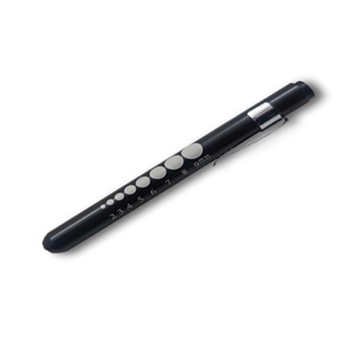 EMI Ultra Light Penlight 2 AAA Batteries with Pupil Gauge Black 215 [FC-20-EMI-215]