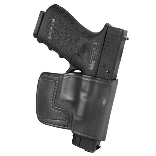 Don Hume J.I.T. Slide Holster For Ruger LCR Right Hand Black Leather J989017R [FC-2-DHJ989017R]