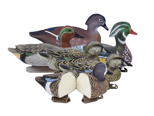 Higdon Outdoors Early Season  Standard Puddle Pack Foam Filled Duck Decoys 6 CT [FC-710617199935]